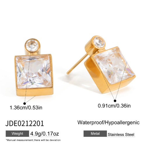 Boucles d’oreilles en acier – E0212201