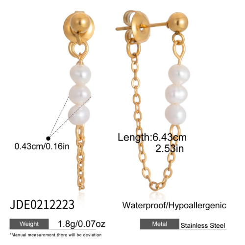 Boucles d’oreilles en acier – E0212223