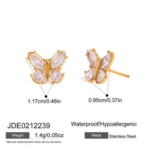 Boucles d’oreilles en acier – E0212239