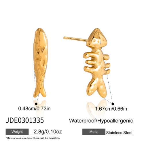 Boucles d’oreilles en acier – E0301335