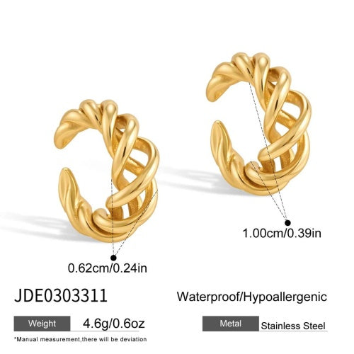 Boucles d’oreilles en acier – E0303311