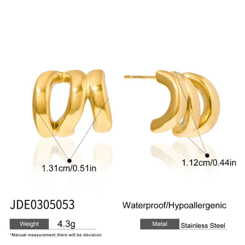 Boucles d’oreilles en acier – E0305053