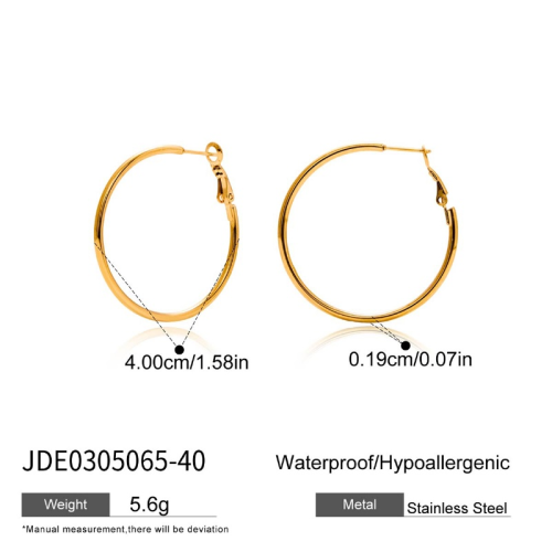 Boucles d’oreilles en acier – E0305065-40