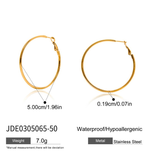 Boucles d’oreilles en acier – E0305065-50