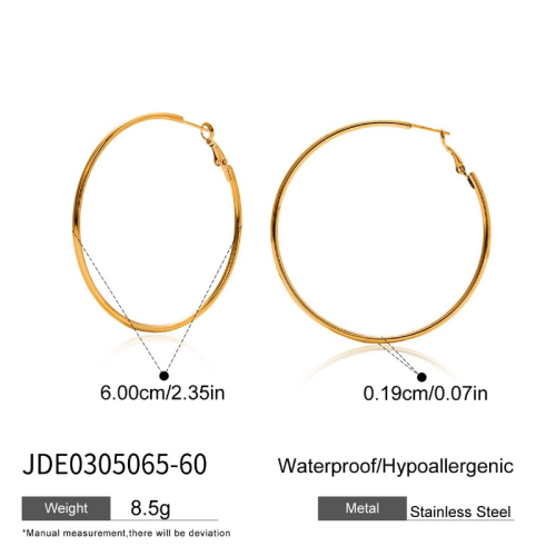 Boucles d’oreilles en acier – E0305065-60