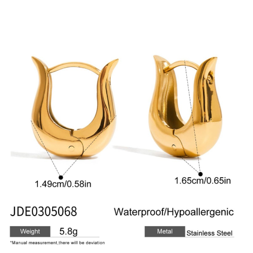 Boucles d’oreilles en acier – E0305068