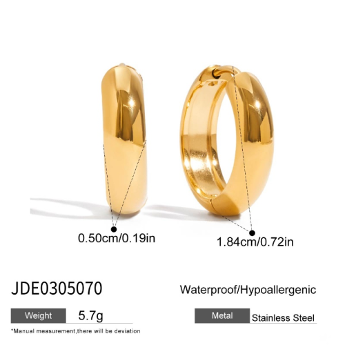Boucles d’oreilles en acier – E0305070