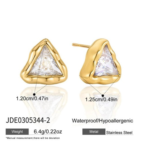 BOUCLES D’OREILLES ACIER REF E0305344-2