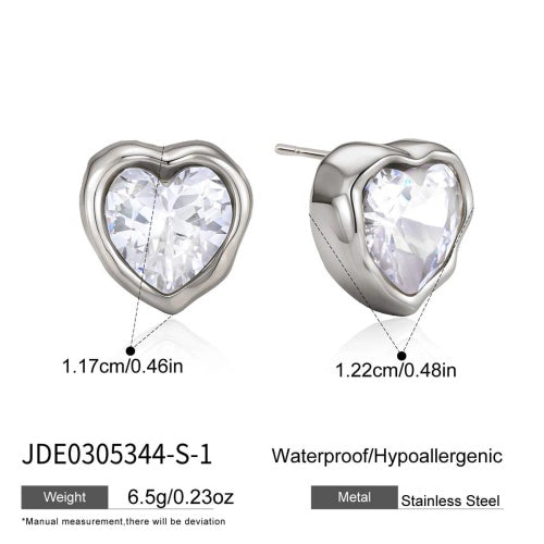 BOUCLES D’OREILLES ACIER REF E0305344-S-1