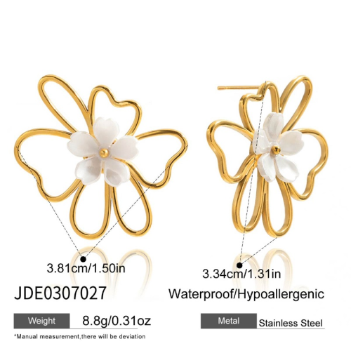 Boucles d’oreilles en acier – E0307027