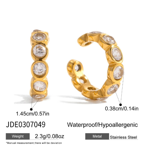 Boucles d’oreilles en acier – E0307049