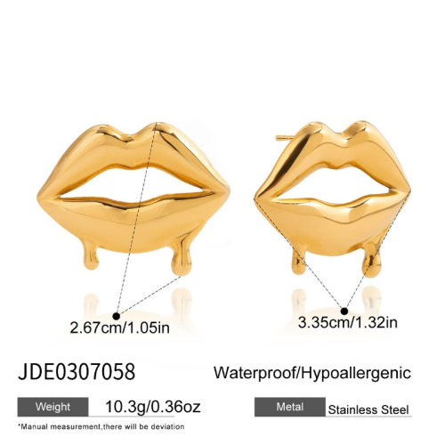 Boucles d’oreilles en acier – E0307058