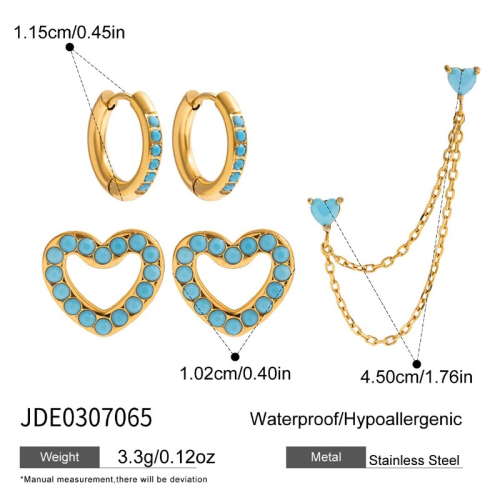 Boucles d’oreilles en acier – E0307065