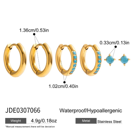 Boucles d’oreilles en acier – E0307066