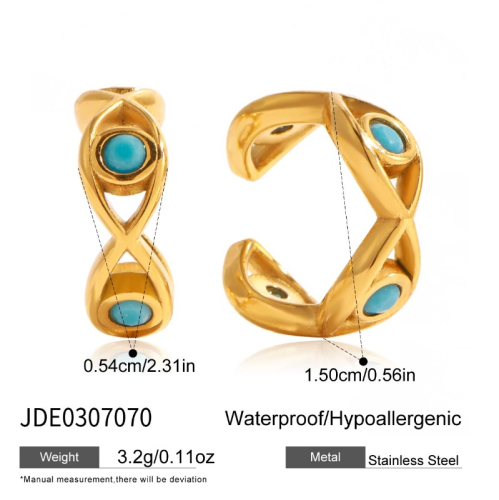 Boucles d’oreilles en acier – E0307070