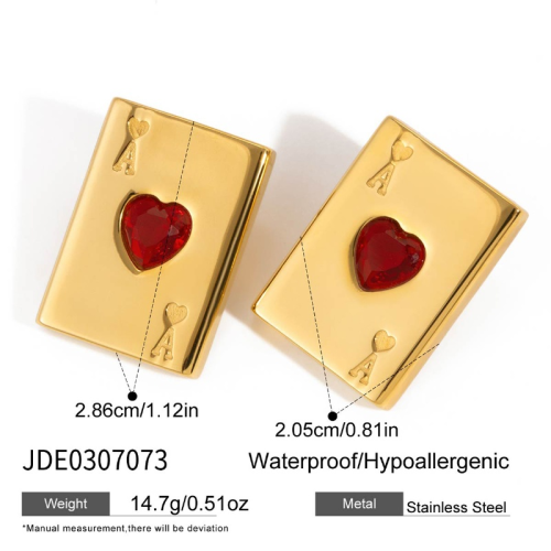 Boucles d’oreilles en acier – E0307073