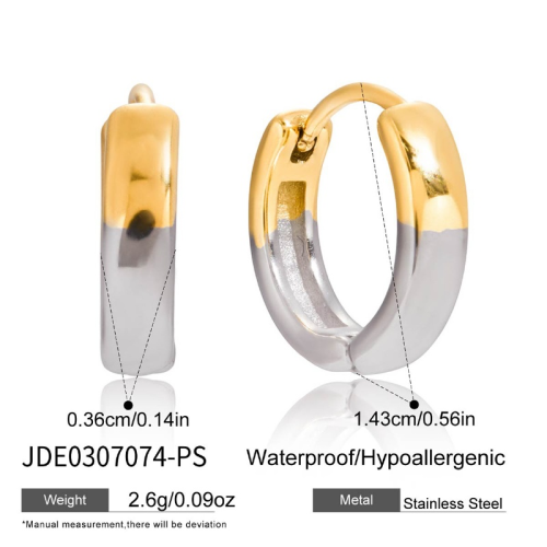 Boucles d’oreilles en acier – E0307074-PS