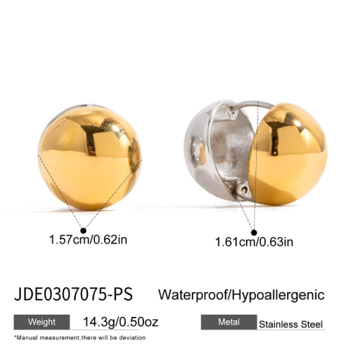 Boucles d’oreilles en acier – E0307075-PS