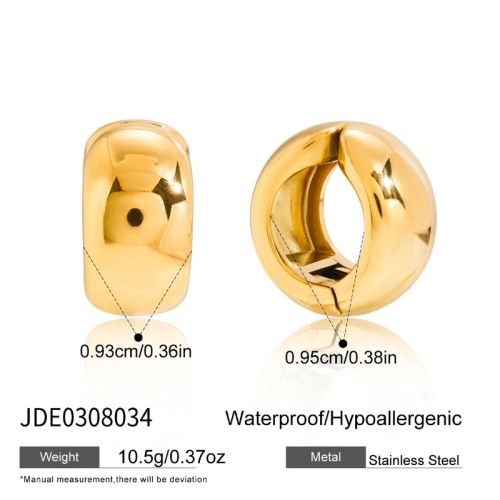 Boucles d’oreilles en acier – E0308034