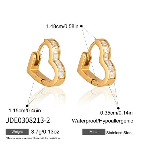 BOUCLES D’OREILLES ACIER REF E0308213-2