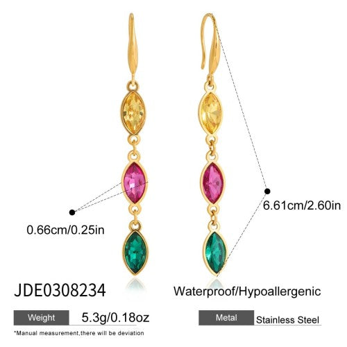 BOUCLES D’OREILLES ACIER REF E0308234