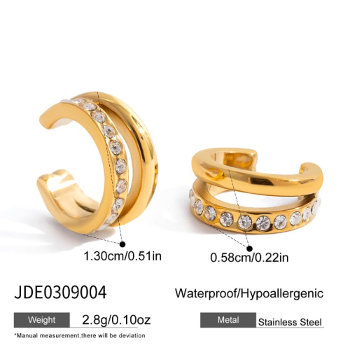 Boucles d’oreilles en acier – E0309004