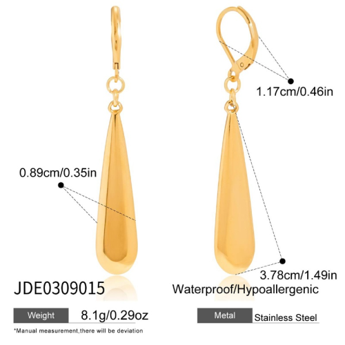 Boucles d’oreilles en acier – E0309015