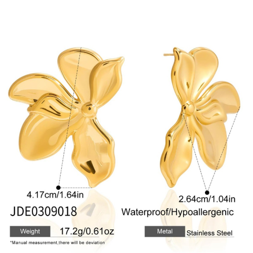 Boucles d’oreilles en acier – E0309018