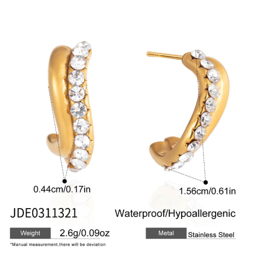 Boucles d’oreilles en acier – E0311321