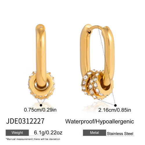 Boucles d’oreilles en acier – E0312227