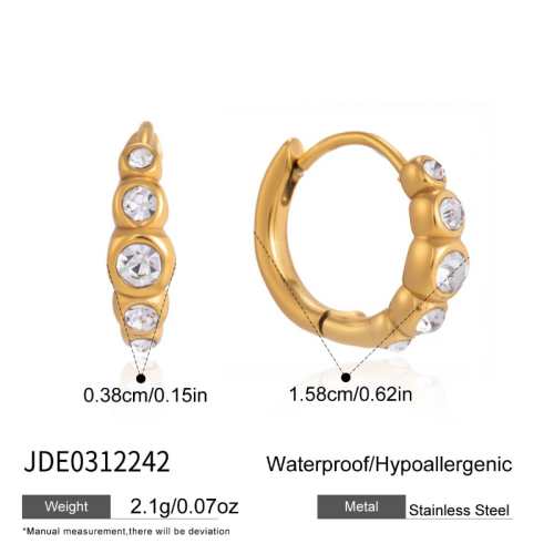 Boucles d’oreilles en acier – E0312242