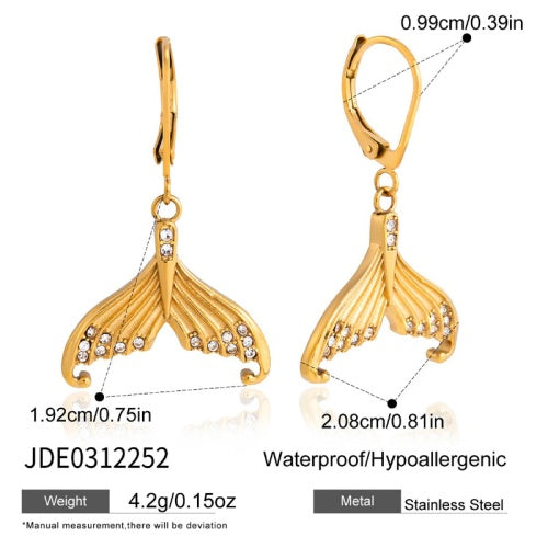 Boucles d’oreilles en acier – E0312252