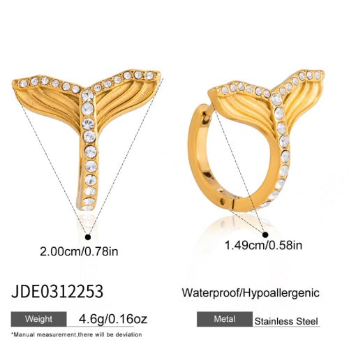Boucles d’oreilles en acier – E0312253