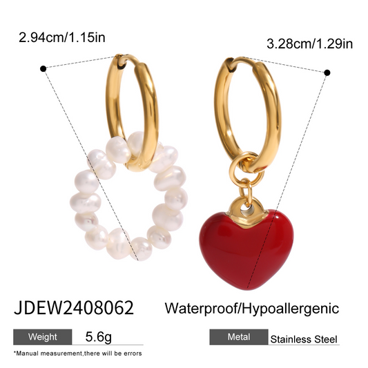 Boucles d’oreilles en acier – EW2408062