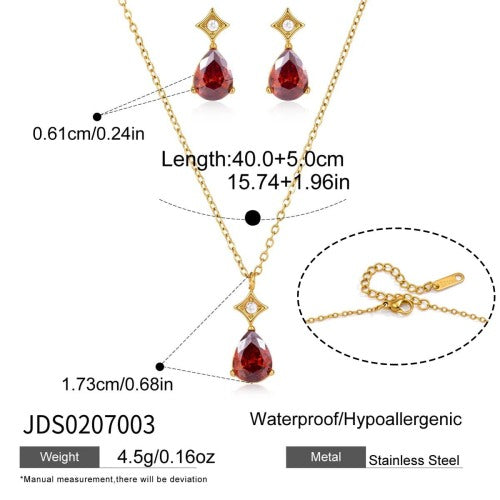 PARURE ACIER REF PA0207003