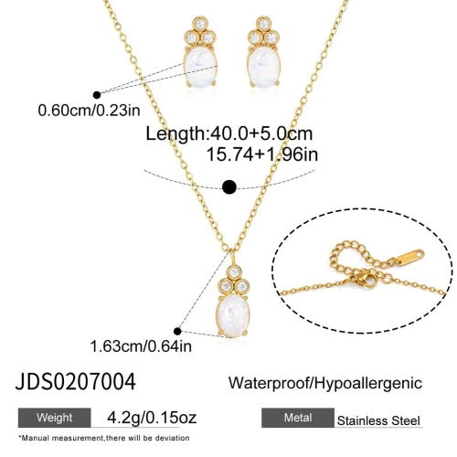 PARURE ACIER REF PA0207004